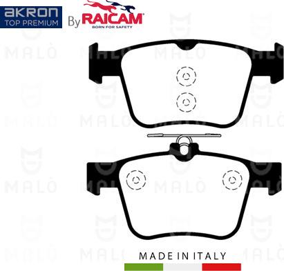 AKRON-MALÒ 28481178 - Brake Pad Set, disc brake car-mod.net