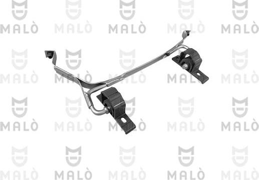 AKRON-MALÒ 270911 - Holder, exhaust pipe car-mod.net