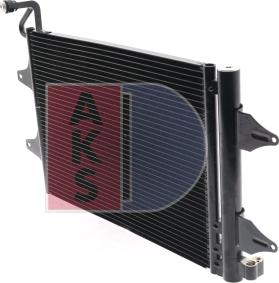 AKS Dasis 492000N - Condenser, air conditioning car-mod.net
