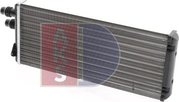 AKS Dasis 409009N - Heat Exchanger, interior heating car-mod.net