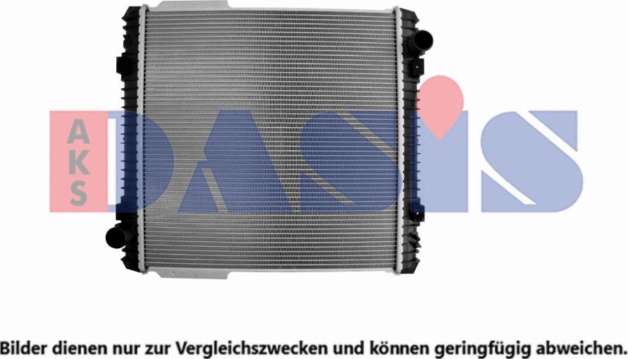 AKS Dasis 400054X - Radiator, engine cooling car-mod.net