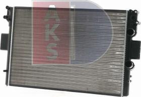AKS Dasis 400009N - Radiator, engine cooling car-mod.net