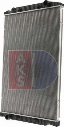 AKS Dasis 400007N - Radiator, engine cooling car-mod.net