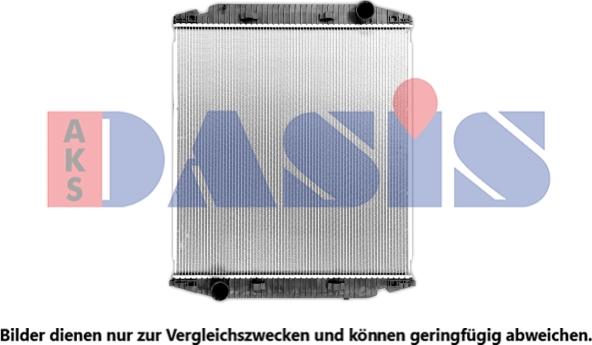 AKS Dasis 400010SXB - Radiator, engine cooling car-mod.net