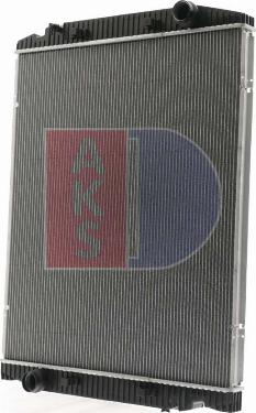 AKS Dasis 400020N - Radiator, engine cooling car-mod.net