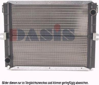 AKS Dasis 400360N - Radiator, engine cooling car-mod.net