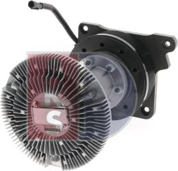 AKS Dasis 408066N - Clutch, radiator fan car-mod.net