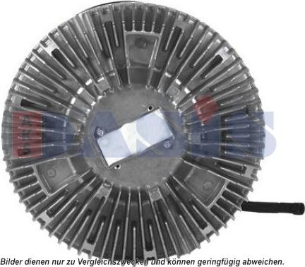 AKS Dasis 408078N - Clutch, radiator fan car-mod.net