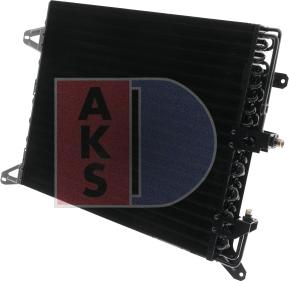 AKS Dasis 402500N - Condenser, air conditioning car-mod.net
