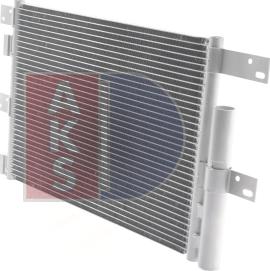 AKS Dasis 402006N - Condenser, air conditioning car-mod.net