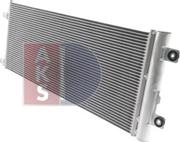 AKS Dasis 402008N - Condenser, air conditioning car-mod.net
