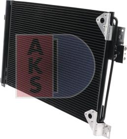 AKS Dasis 402002N - Condenser, air conditioning car-mod.net