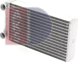 AKS Dasis 489006N - Heat Exchanger, interior heating car-mod.net