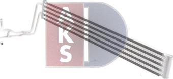 AKS Dasis 486004N - Oil Cooler, engine oil car-mod.net