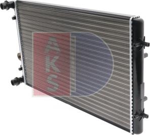 AKS Dasis 480970N - Radiator, engine cooling car-mod.net