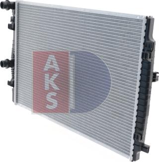 AKS Dasis 480093N - Radiator, engine cooling car-mod.net