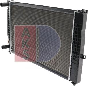 AKS Dasis 480007N - Radiator, engine cooling car-mod.net