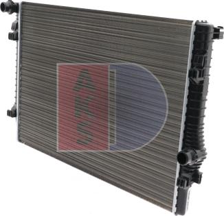 AKS Dasis 480085N - Radiator, engine cooling car-mod.net