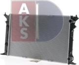 AKS Dasis 480034N - Radiator, engine cooling car-mod.net