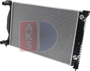 AKS Dasis 480036N - Radiator, engine cooling car-mod.net