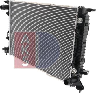 AKS Dasis 480021N - Radiator, engine cooling car-mod.net