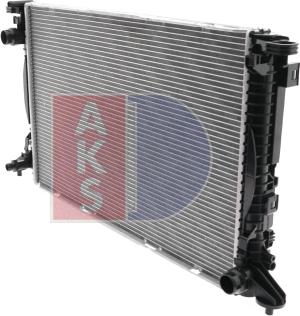 AKS Dasis 480101N - Radiator, engine cooling car-mod.net
