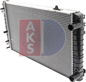 AKS Dasis 480380N - Radiator, engine cooling car-mod.net