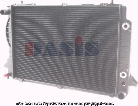 AKS Dasis 481410N - Radiator, engine cooling car-mod.net