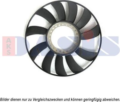 AKS Dasis 488000N - Fan Wheel, engine cooling car-mod.net