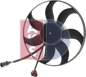 AKS Dasis 488028N - Fan, radiator car-mod.net