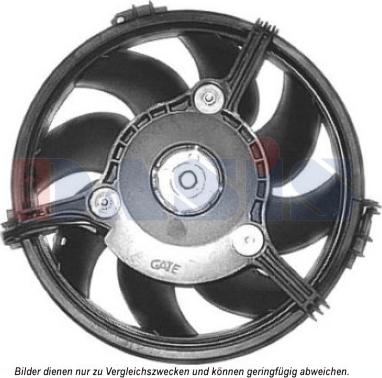 AKS Dasis 488027N - Fan, radiator car-mod.net