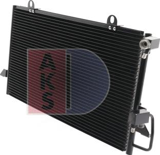 AKS Dasis 482060N - Condenser, air conditioning car-mod.net