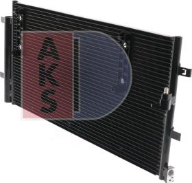 AKS Dasis 482018N - Condenser, air conditioning car-mod.net