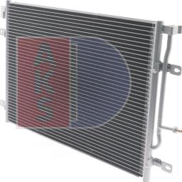 AKS Dasis 482012N - Condenser, air conditioning car-mod.net