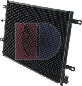 AKS Dasis 482017N - Condenser, air conditioning car-mod.net