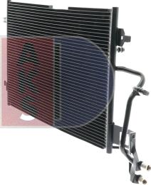 AKS Dasis 482020N - Condenser, air conditioning car-mod.net