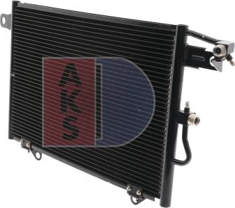 AKS Dasis 482130N - Condenser, air conditioning car-mod.net