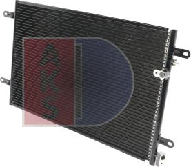 AKS Dasis 482301N - Condenser, air conditioning car-mod.net