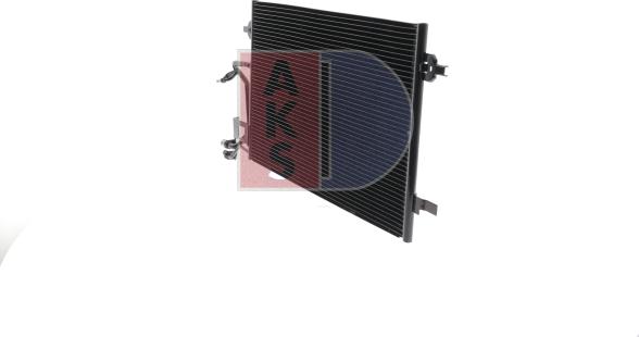 AKS Dasis 482290N - Condenser, air conditioning car-mod.net