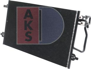 AKS Dasis 482200N - Condenser, air conditioning car-mod.net