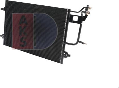 AKS Dasis 482210N - Condenser, air conditioning car-mod.net