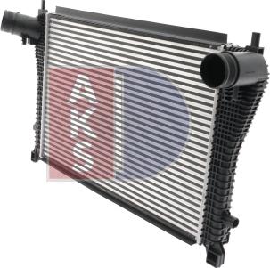 AKS Dasis 487007N - Intercooler, charger car-mod.net