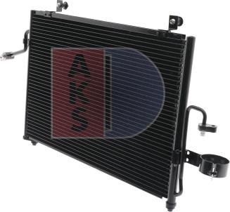 AKS Dasis 512048N - Condenser, air conditioning car-mod.net