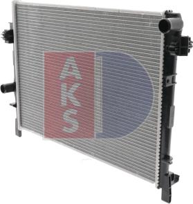AKS Dasis 520114N - Radiator, engine cooling car-mod.net