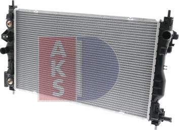 AKS Dasis 520137N - Radiator, engine cooling car-mod.net