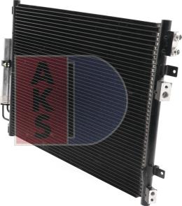 AKS Dasis 522073N - Condenser, air conditioning car-mod.net