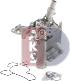 AKS Dasis 570511N - Water Pump car-mod.net