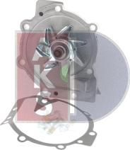 AKS Dasis 570581N - Water Pump car-mod.net