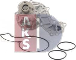 AKS Dasis 570004N - Water Pump car-mod.net