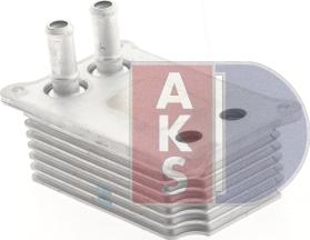 AKS Dasis 096009N - Oil Cooler, engine oil car-mod.net